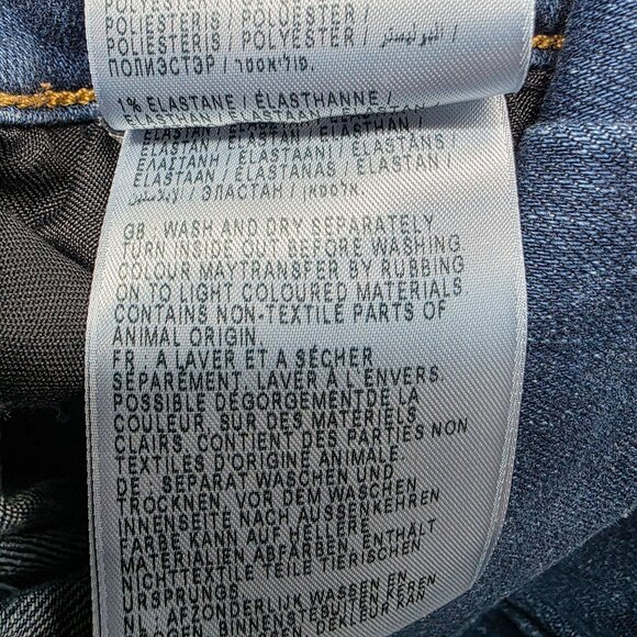 Womens Wrangler Blue Denim Corset Playsuit Strapless Smocked Back Side Zip L - Picture 12 of 12